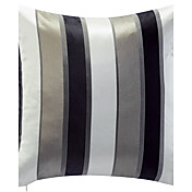 Modern Stripe Pattern Jacquard Decorative Pillow Cover