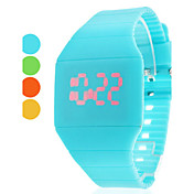 Unisex in gomma LED digitale orologio da polso (colori assortiti)