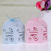 Laser Cut Baby Favor Box - Set of 12 (More Colors)