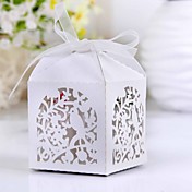 Fine Cutout Bird Laser Cut Favor Box (Set of 12)
