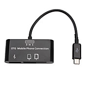 SG-007 Card Reader+HUB For SamSung Mobile Phone (Black)