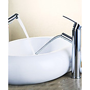 Contemporary Pull-out Brass Chrome Finish Kitchen Faucet