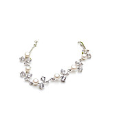 Fashion Alloy With Rhinestone/ Imitation Pearl Women's Bracelets (More Colors)