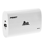 Pisen di alimentazione portatile per Smart Device (6600 mAh, Bianco)