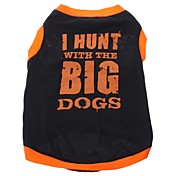 Hunting Dog Style Vest for Dogs (Black,XS-L)