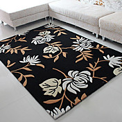 6.5 "Traditional Floral Acrílico Bonded Rug