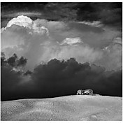 Printed Art Landscape Dark Clouds by Maciej Duczynski