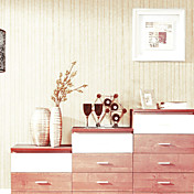 Moderne festen Streifen Keine gewebt Wall Paper 1304-0054