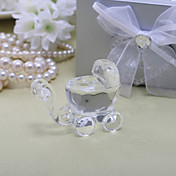 Cute Crystal Baby Carriage Favor