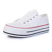 Women's Candy Color Heavy-Bottom Lace-up Platform Shoes  (Assorted Color)