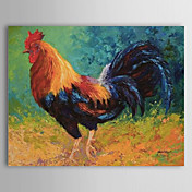 Hand Painted Oliemaleri Animal 1304-AN0076