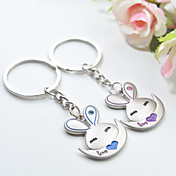 Personalized Sweet Rabbit Keyring Favor (Set of 6 Pairs)