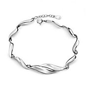 18k Elegant Plated With Rhinestone Women's Bracelet