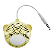 Aopu Audio oso altavoz forma para todos los dispositivos con audio jack de 3.5mm (5 colores)
