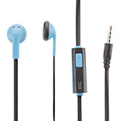 Fasjonable 3,5 mm Mikrofon Dynamic Sound Earphone YX-1000 (4 farger)