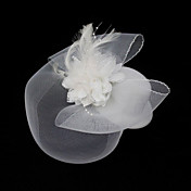 Schöne Feather / Flanell mit Spitze für Frauen Hochzeit Fascinator (weitere Farben)