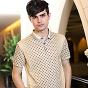 Camicia da uomo a maniche Besiness Collare corta T-shirt