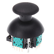 Replacement 3D Vibrerende Rocker Joystick Cap Shell Mushroom Caps voor PS3 draadloze controller (Groen Chip)