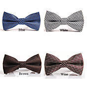Men's Fashion High Quality Houndstooth Bow-tie