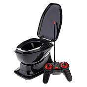 Black Remote Control Toilet Toy