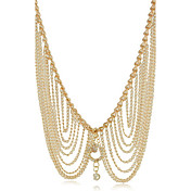 Elegant Tassels Alloy With Rhinestone Women's Necklaces