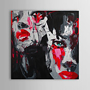 Pintados à mão pintura a óleo abstratas Pessoas 1304-PE0262