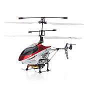 4-kanals Mini Alloy Infrarød fjernbetjening helikopter (knapbatteri)