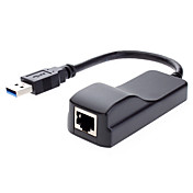USB 3.0 Uhr bis RJ45 Tieline für Drucker, Data Sharing (0,15 m)
