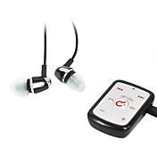Stavelse T39 Fashion In-ear Bluetooth v3.0 øretelefoner med mikrofon Set - svart