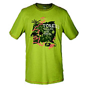 Men's Fashionable Scrawl Round Collar T-shirts(Green)