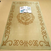 Traditionele Style Acryl Hooked Rug (5.25 "x7.5")