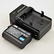 DSTE 7.0V 2550mAh EN-EL15 Li-Ionen-Akku und US-Stecker für Nikon D7100 D7000 D800 V1