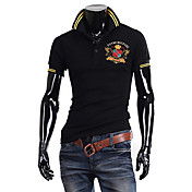Camicia degli uomini di polo del collare manica corta T-Shirt
