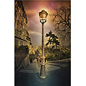 Printed Art Landscape Reverbere by Sebastien Lory
