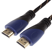 velocità di hdmi 1.4v di sostegno 3d alta per Smart LED HDTV, Apple TV, DVD Blu-ray (5 m)