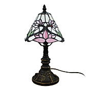 tiffany tafellamp met 1 licht in lotus patroon