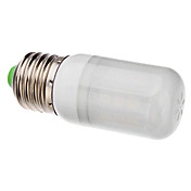 E27 3W 27x5050SMD 300-330lm 6000-6500K Natural White Light Branco Tampa Lâmpada LED de milho (110V/220V)