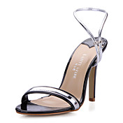 Stylish Leatherette Stiletto Heel Sandals Party / Evening Shoes