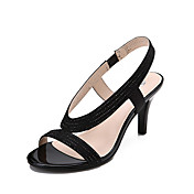 Gorgeous Satin Stiletto Heel Sandals With Rhinestone Party / Evening Shoes(More Colors)