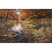 Gedruckt Kunst Landschaft Autumn Gold von Bill Makinson