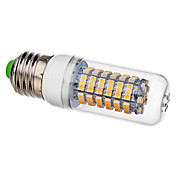E27 5W 120x3528SMD 380-410LM 3000-3500K warm wit licht met Cover LED-Corn Bulb (220V)