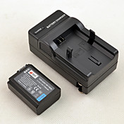 DSTE 7.4V 1700mAh NP-FW50 Li-Ionen-Akku und US-Stecker für Sony NEX-7 NEX-6 NEX-5 und mehr