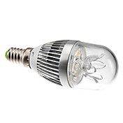 Dimmable E14 3W 270LM 3000-3500K Warm White Light LED Ball Bulb (220V)