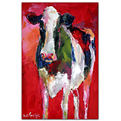 Gedruckt Kunst Tiere Kuh bin von Richard Wallich