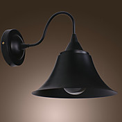 60W Taiteellinen Wall Light Retro Metal Shade ja Bracket