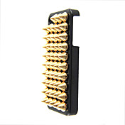 Conical Rivet completa Covered Custodia rigida per iPhone 4/4S