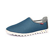 Fashion Leather Flat Heel Loafers & Slip-Ons Couple's Party / Evening Shoes
