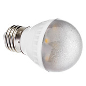 E27 1W 7x5050 SMD 140-170LM 2800-3200K Warm White Light LED Ball Bulb (220V)