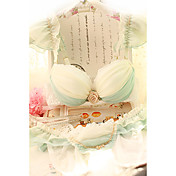 Women's Illusion Sexy Sweet Comfortable Gather Lace Bra
