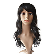 Full Lace Top Grau sintéticos 24 "ondulado perucas de cabelo várias cores disponíveis